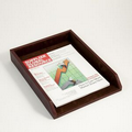 Letter Tray - Brown Leather